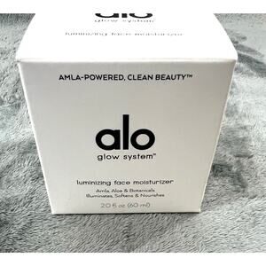 Alo Glow System Luminizing Face Moisturizer 2 fl oz 60 ml Full Size NIB Sealed